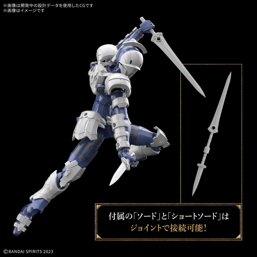 30MF Rosan Swordman - Professionell Actionfigur bandai model kit gunpla