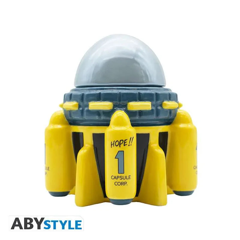 Dragon Ball Tidsmaskin Mugg 3D - Perfekt för Animeälskare - Robotto