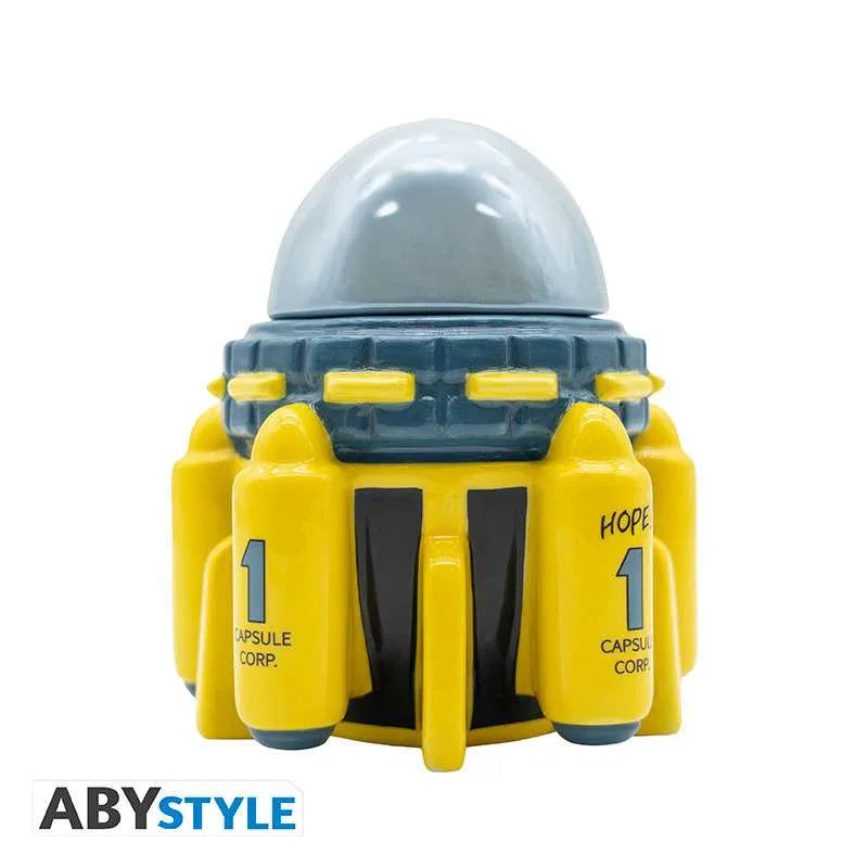 Dragon Ball Tidsmaskin Mugg 3D - Perfekt för Animeälskare - Robotto