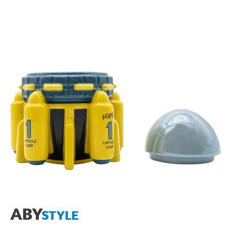 Dragon Ball Tidsmaskin Mugg 3D - Perfekt för Animeälskare - Robotto