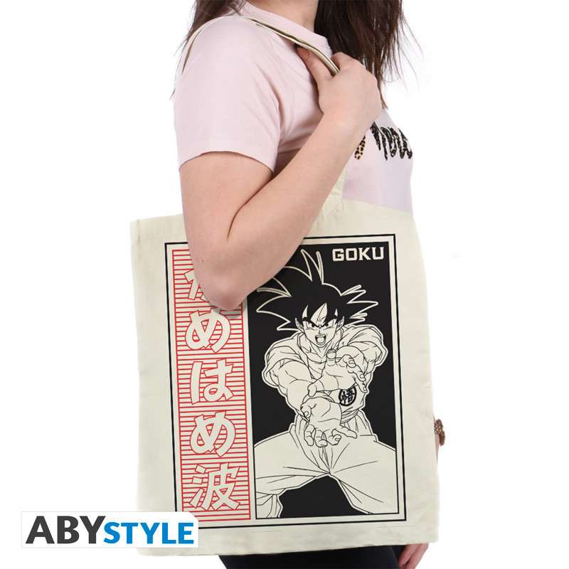 Dragon Ball Super Goku Kamehameha Tote Bag - Stark och Hållbar abystyle studio