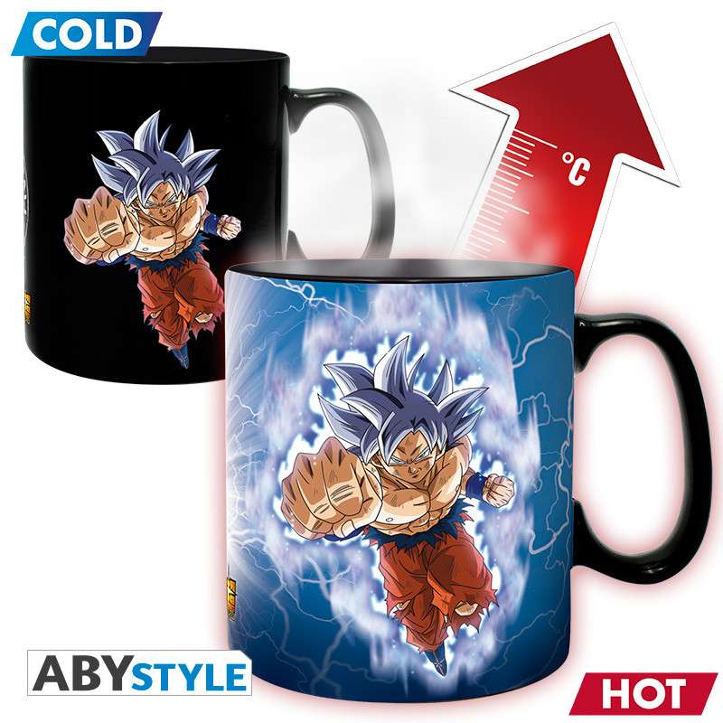 Dragon Ball Super Goku vs Jiren Mug med värmeförändring abystyle studio