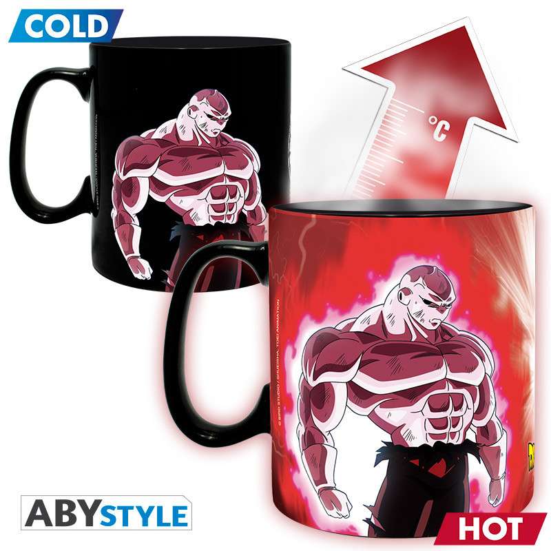 Dragon Ball Super Goku vs Jiren Mug med värmeförändring abystyle studio