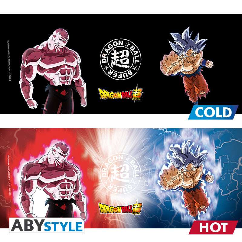 Dragon Ball Super Goku vs Jiren Mug med värmeförändring abystyle studio