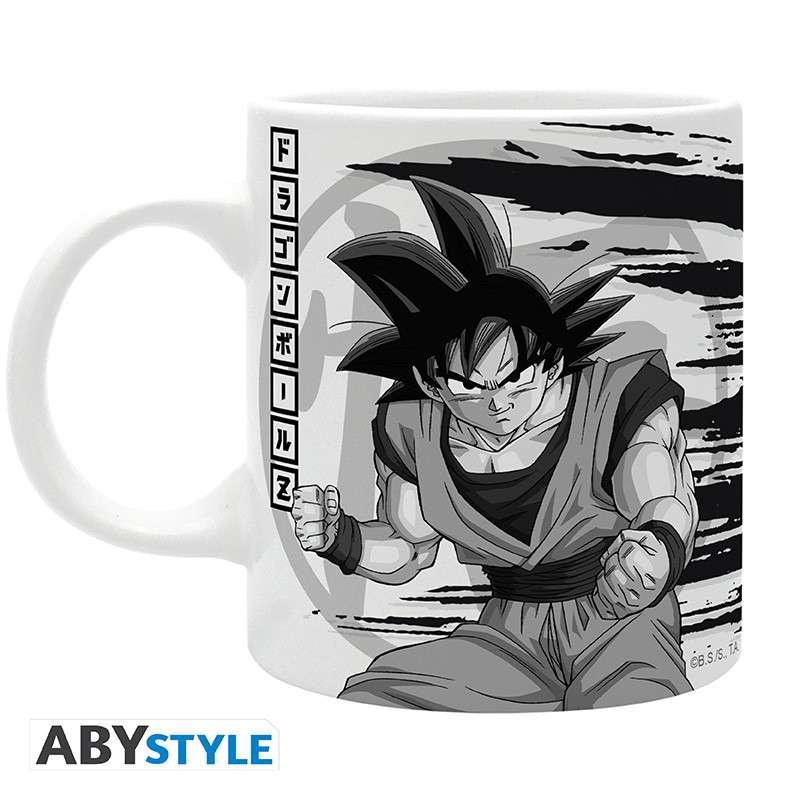 Dragon Ball Goku B&W Mug – Unik och stilren mugg för fans - Robotto