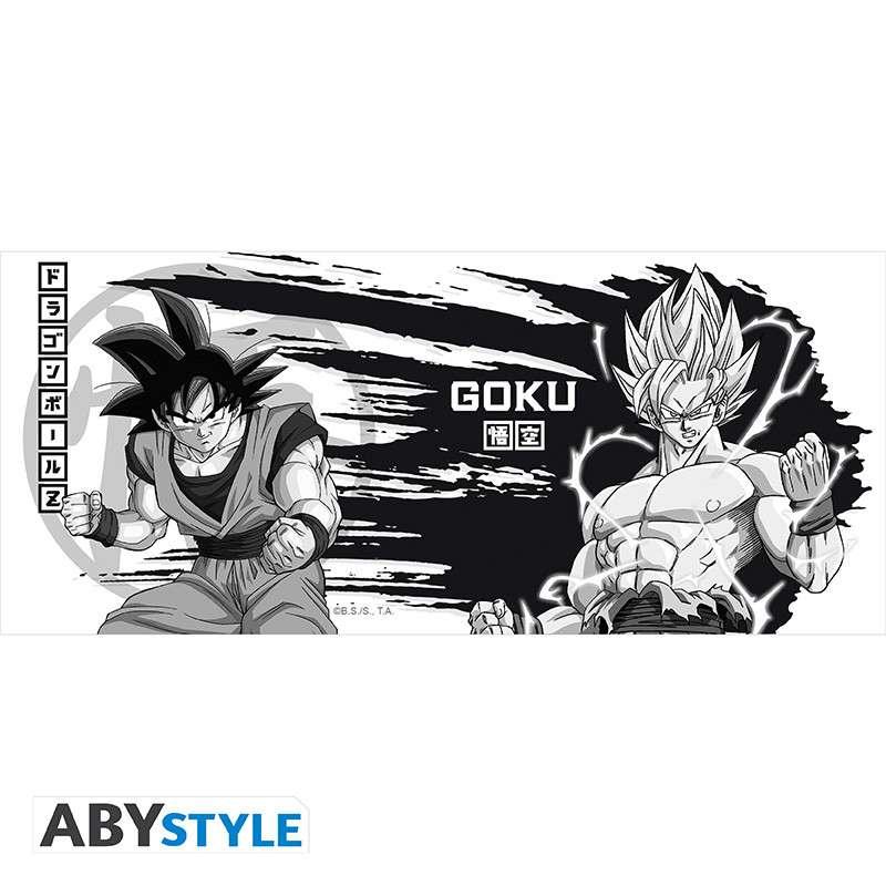 Dragon Ball Goku B&W Mug – Unik och stilren mugg för fans - Robotto