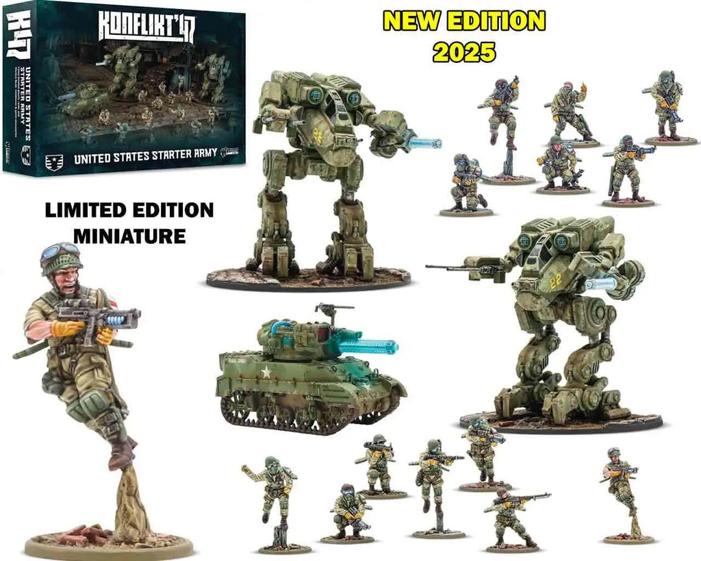 Conflict '47 New Edition 2025 USA Starter Army