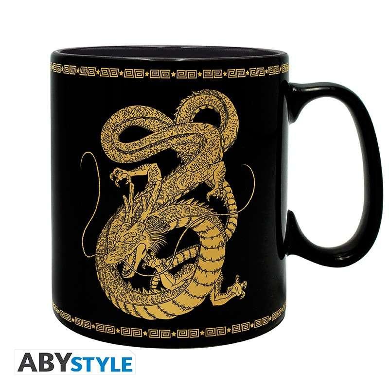 Dragon Ball Golden Shenron Mug – En unik samlarartikel - Robotto