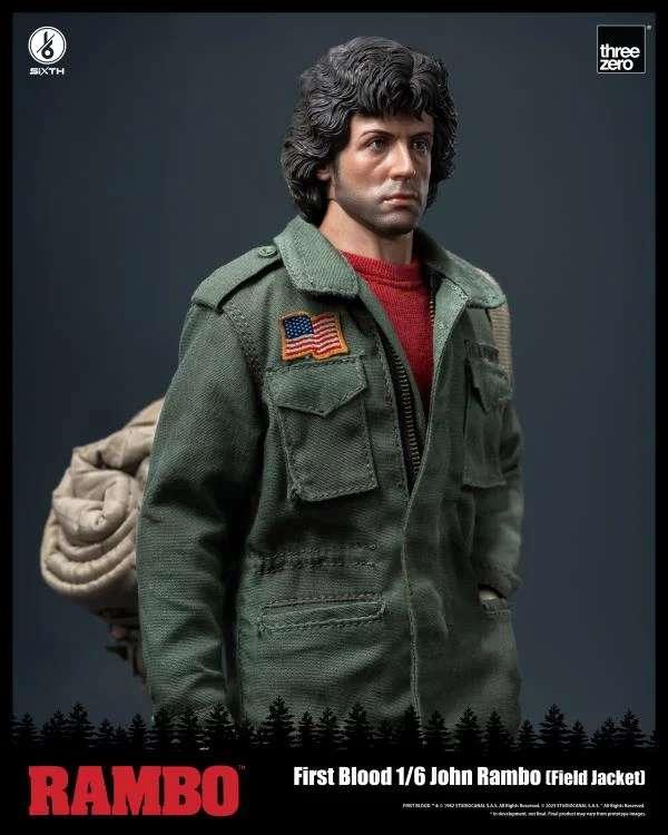 Rambo: First Blood John Rambo Fältjacka 1/6 Figur - Robotto
