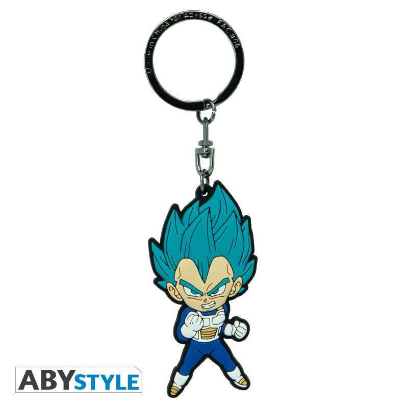 Dragon Ball Super Vegeta Saiyan Blue PVC Nyckelring abystyle studio