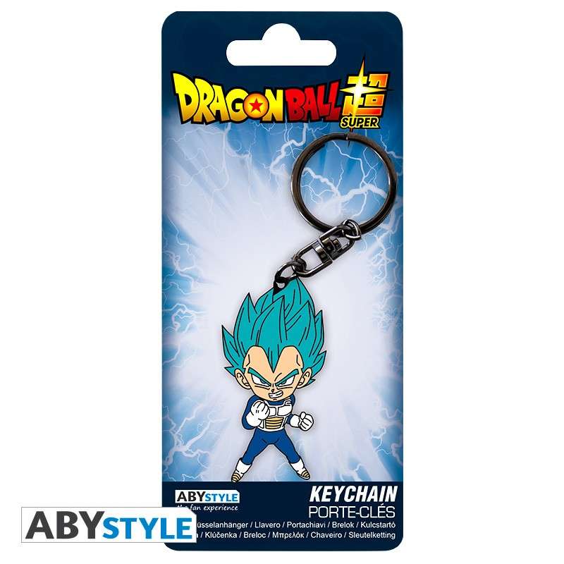Dragon Ball Super Vegeta Saiyan Blue PVC Nyckelring abystyle studio