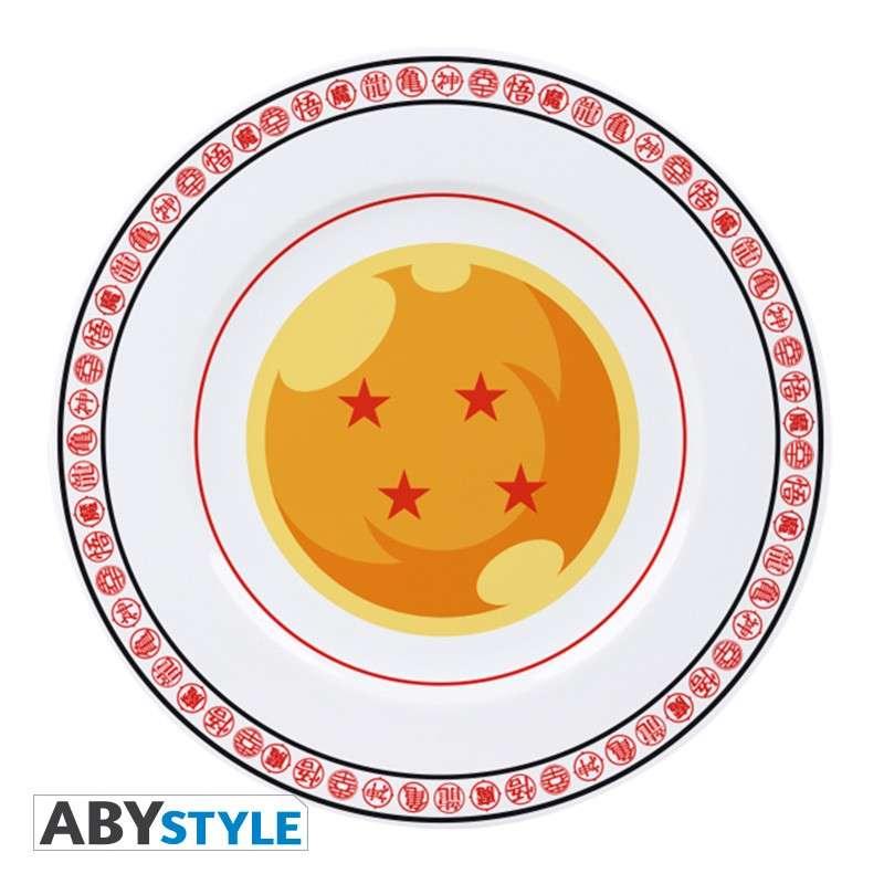 Dragon Ball Emblem Set Tallrikar (4x) - Robotto