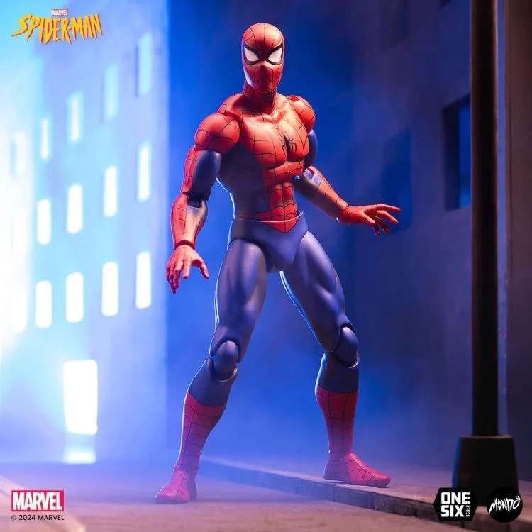 Spider-man den animerade serien Spider-man 1/6 skala figur mondo