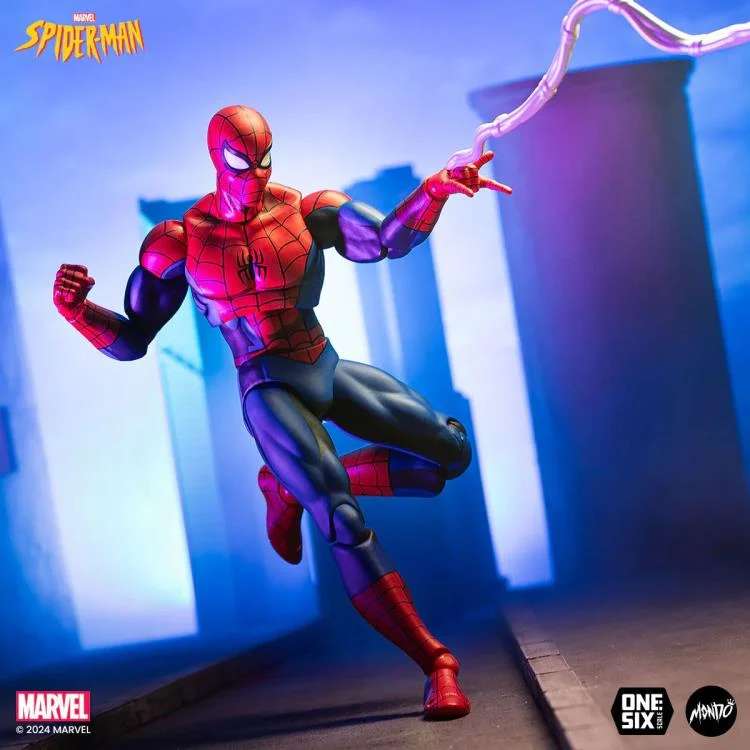 Spider-man den animerade serien Spider-man 1/6 skala figur mondo