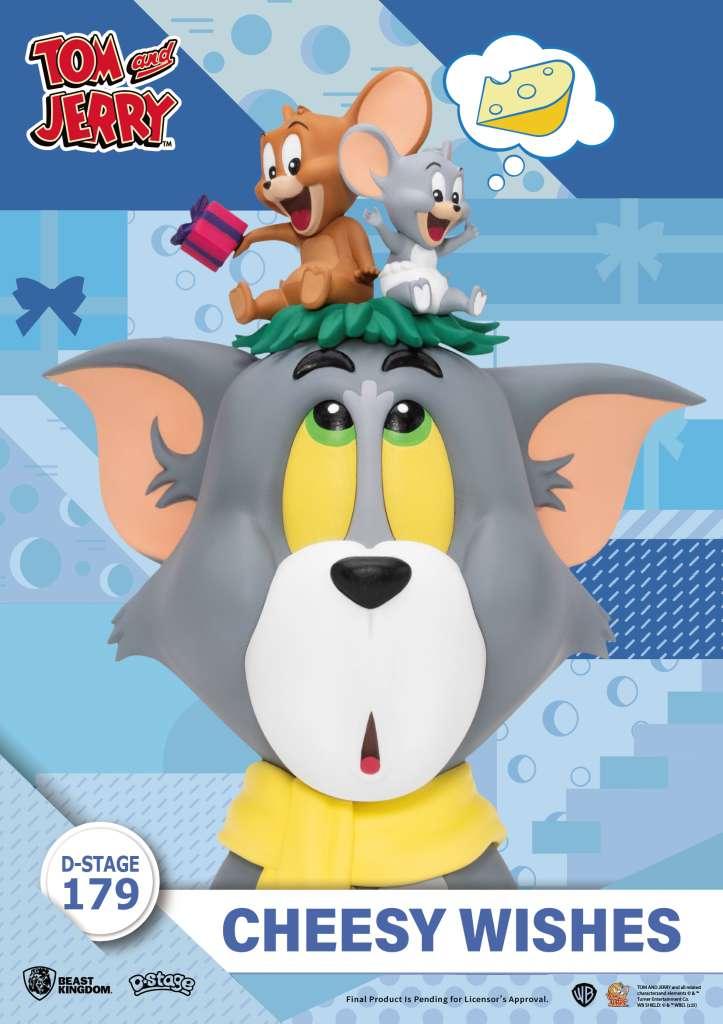 Tom & Jerry Cheesy Wishes D-Stage - Samlarfigur - Robotto