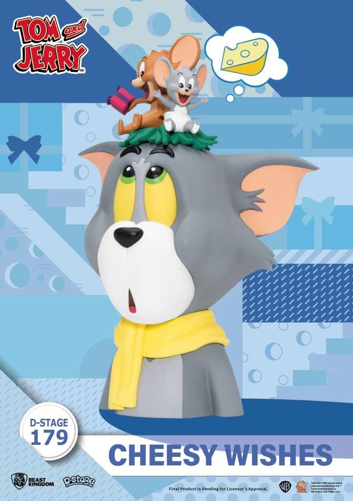 Tom & Jerry Cheesy Wishes D-Stage - Samlarfigur - Robotto