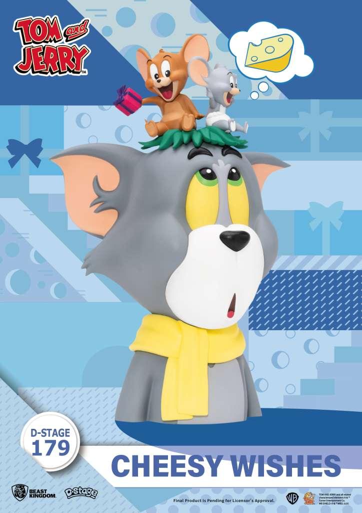 Tom & Jerry Cheesy Wishes D-Stage - Samlarfigur - Robotto