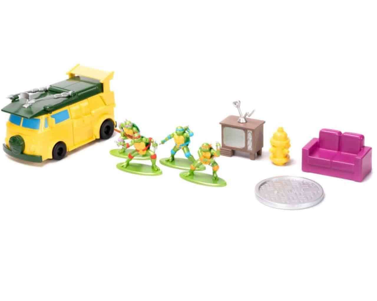 Teenage Mutant Ninja Turtles - Lair Diorama Nano Scene jada toys