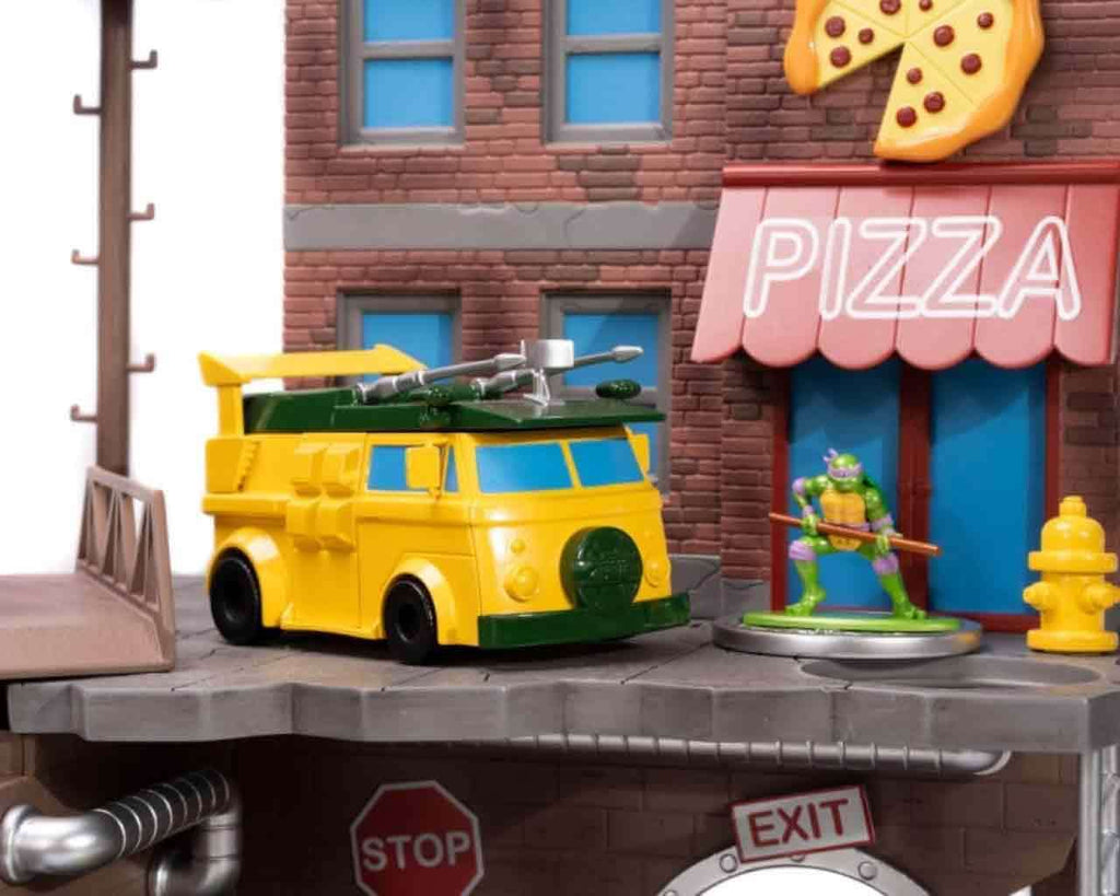 Teenage Mutant Ninja Turtles - Lair Diorama Nano Scene jada toys