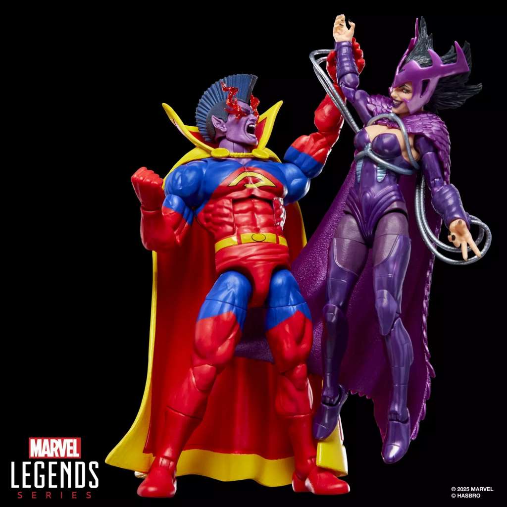 Marvel Legends X-Men Deathbird och Gladiator Action Figurr