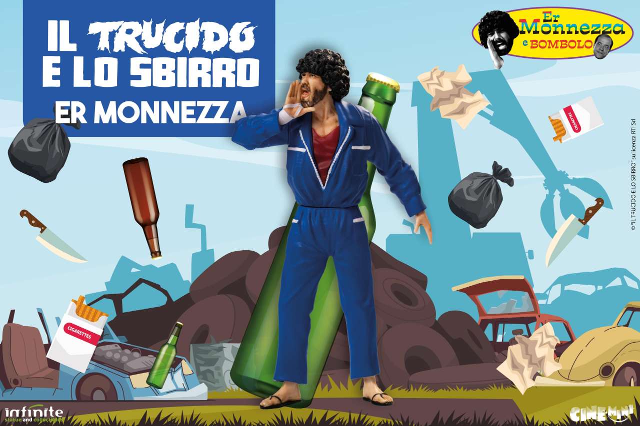 Er Monnezza och Trucido & Sbirro Cine-Mini PVC Figurer infinite statue