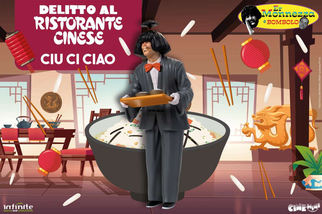Ciu Ci Ciao - Delitto al Ristorante Kinesisk Cine-Mini PVC Figur infinite statue