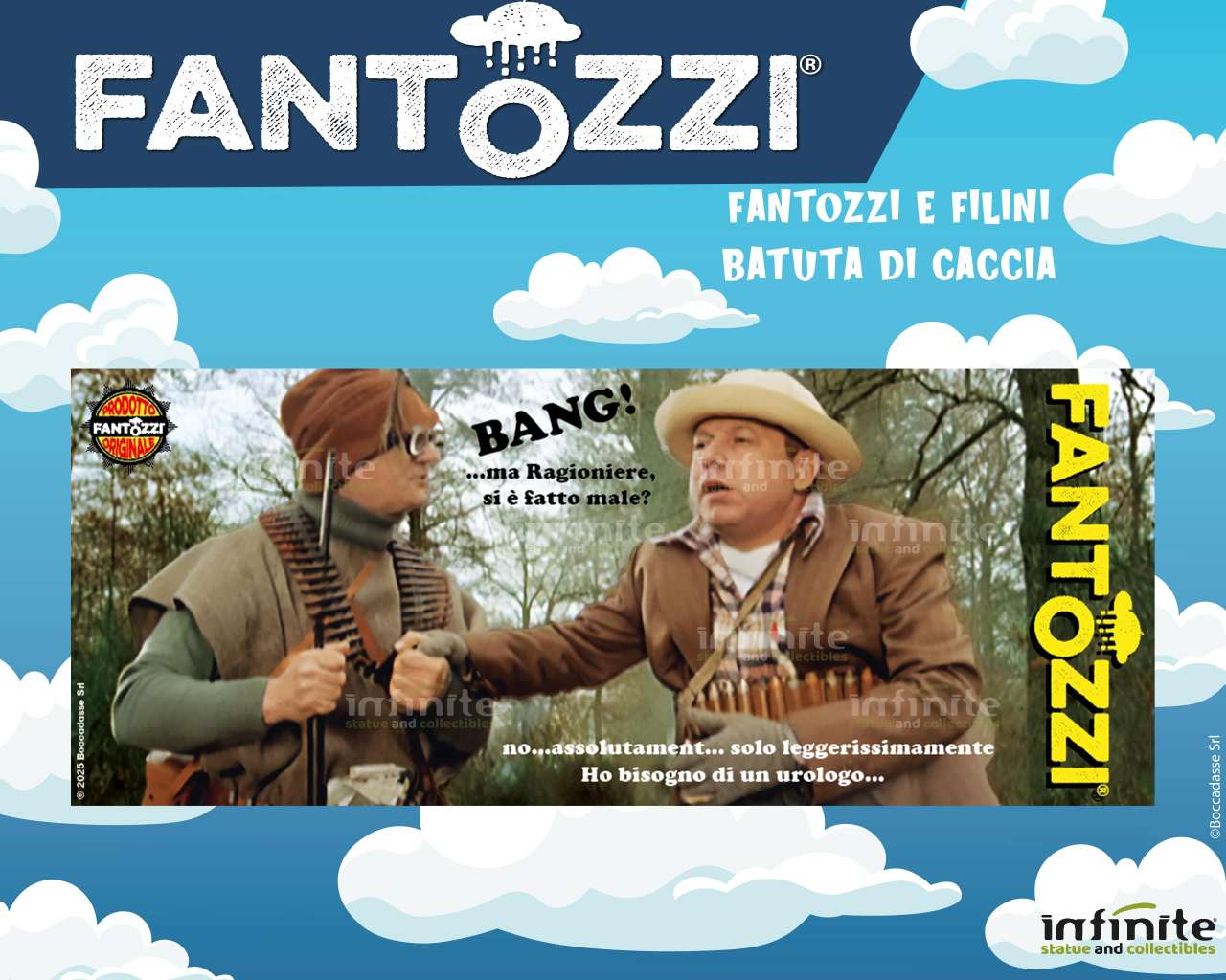 Fantozzi e Filini Battuta di Caccia Mug infinite statue