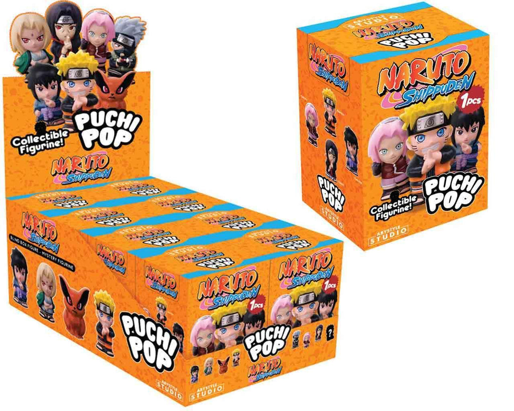 Naruto Puchipop Blind Box Display (8) - Robotto