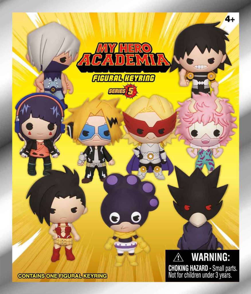 My Hero Academia Series 5 Bag Clip Blind Box Display (24) Robotto