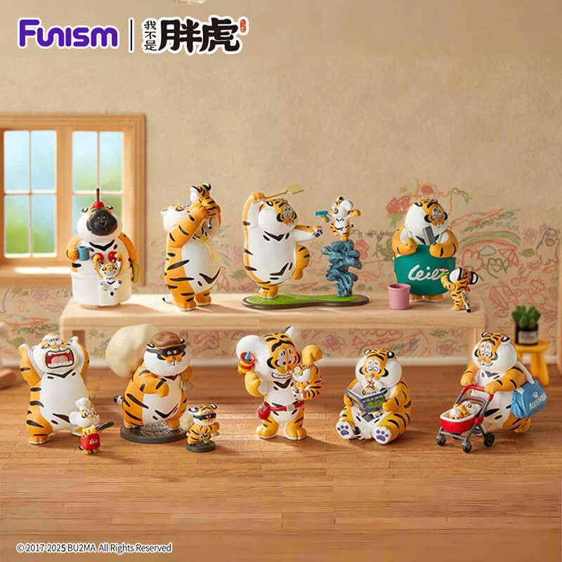 Alexander the Tiger Roaring Love Serie 2 Blind Box Display (8) funism