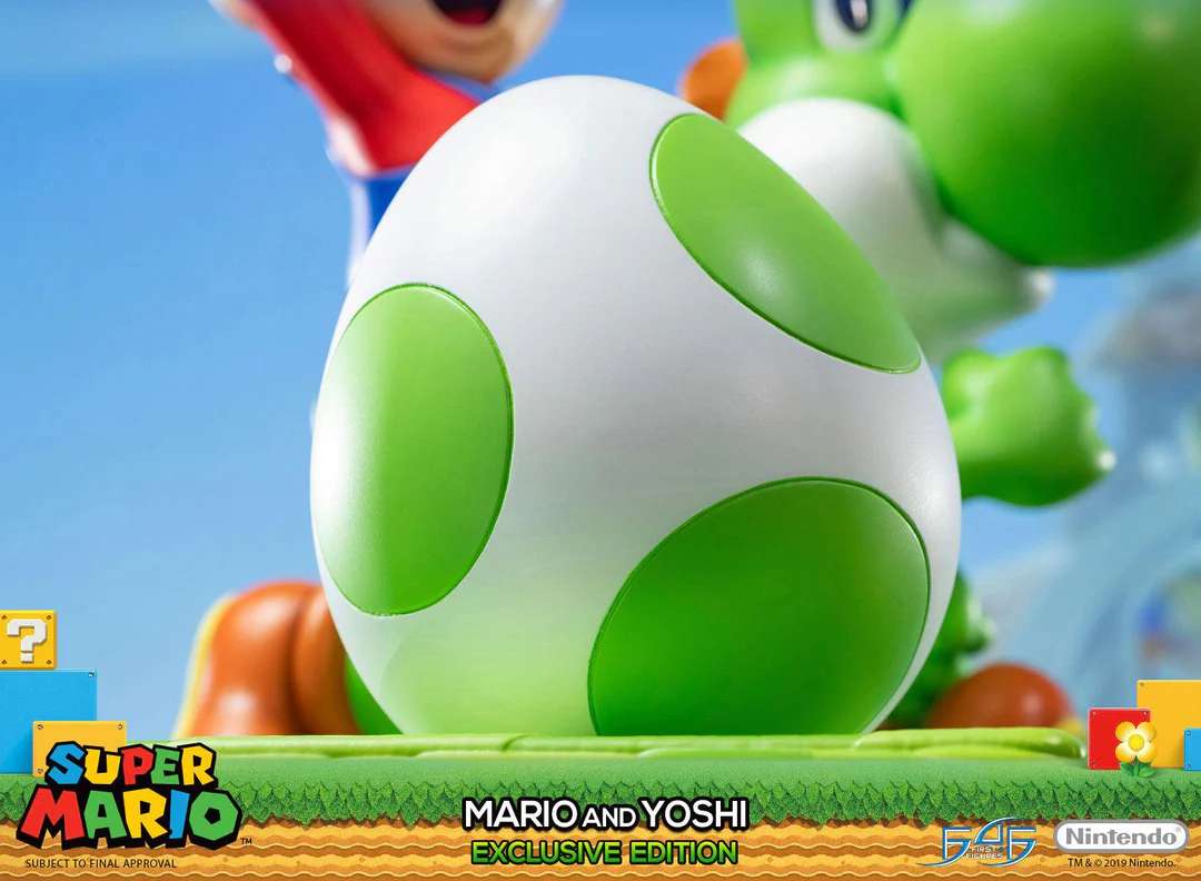 Super Mario Mario & Yoshi Exclusive Edition Statue first4figures