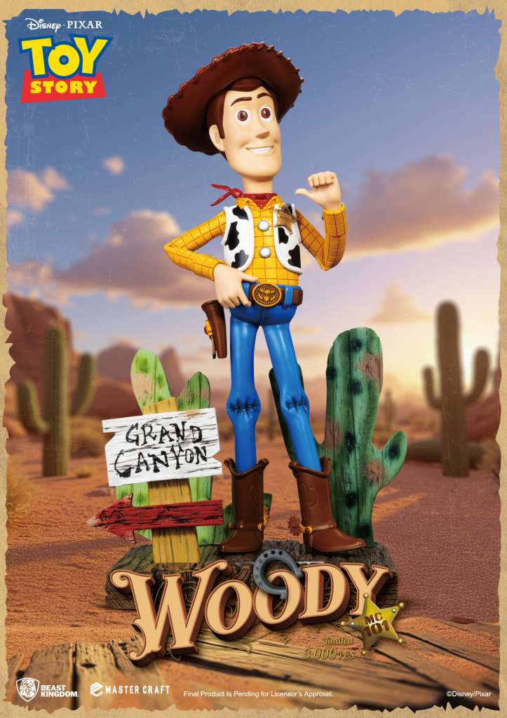 Toy Story Sheriff Woody Master Craft Staty beast kingdom