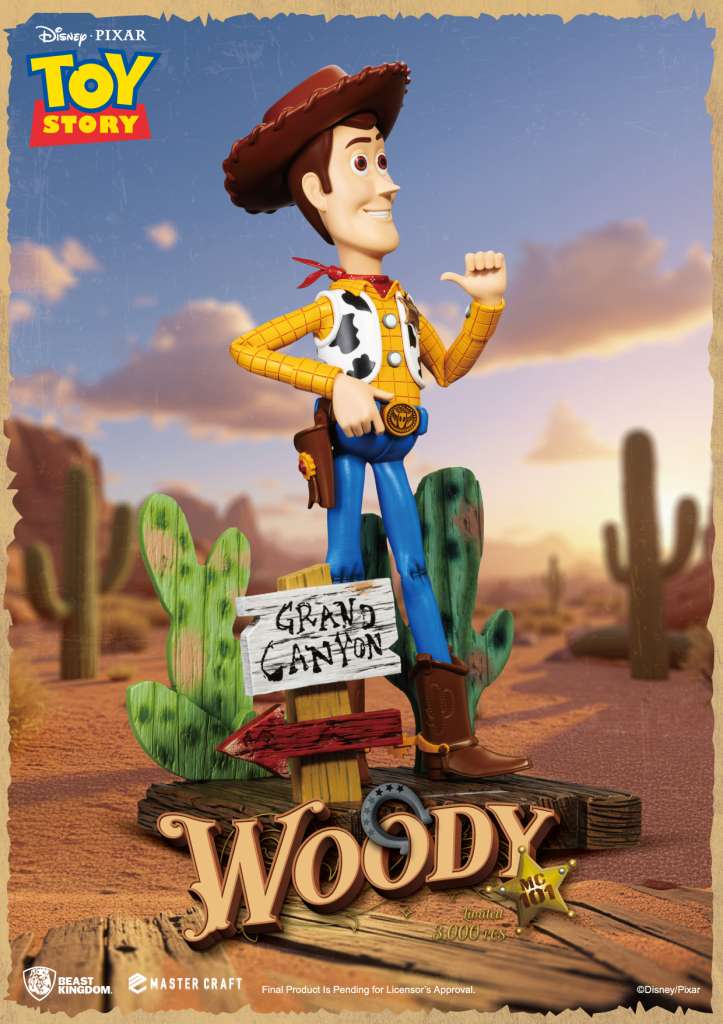 Toy Story Sheriff Woody Master Craft Staty beast kingdom
