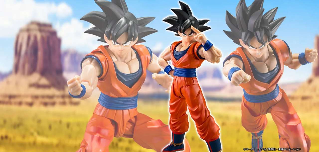 Dragon Ball Z Son Goku – Snäll Saiyan SHF bandai