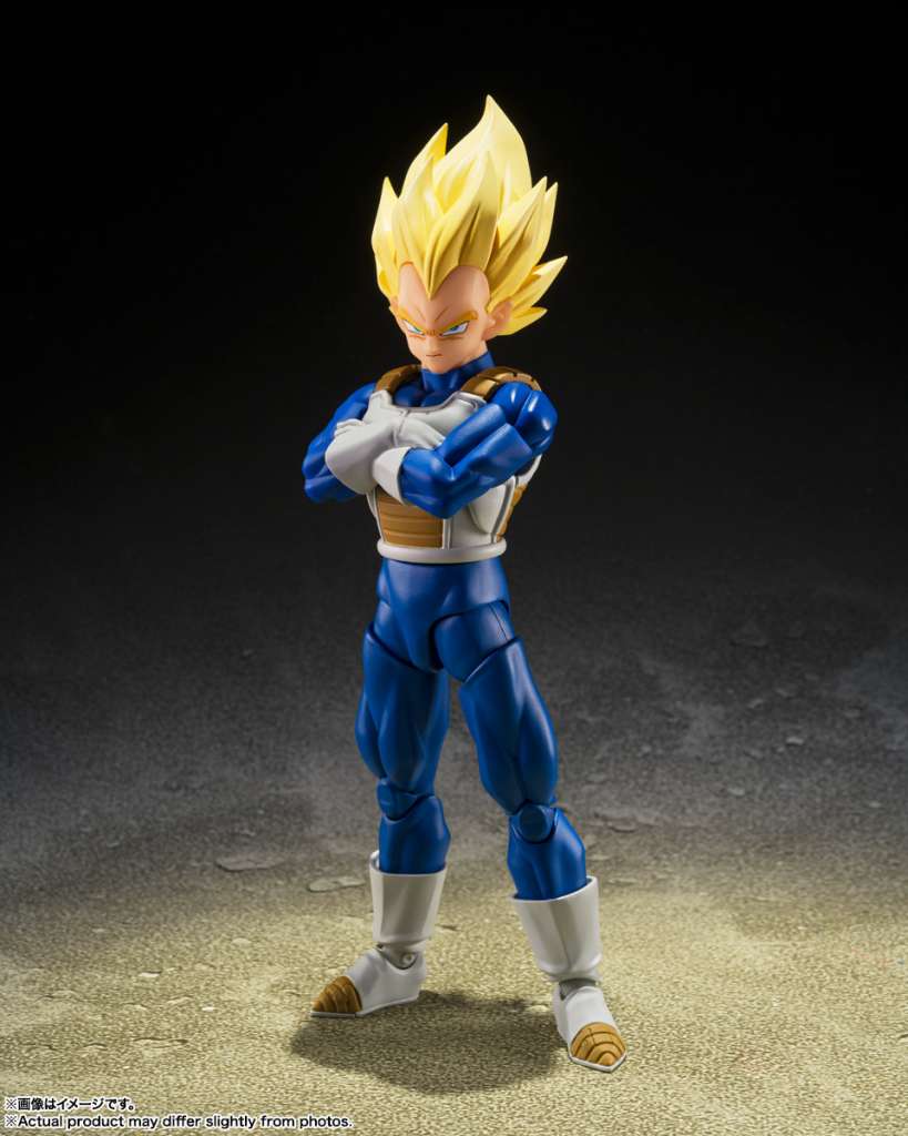 Dragon Ball Z Super Saiyan Vegeta Dangerous Pride SHF bandai