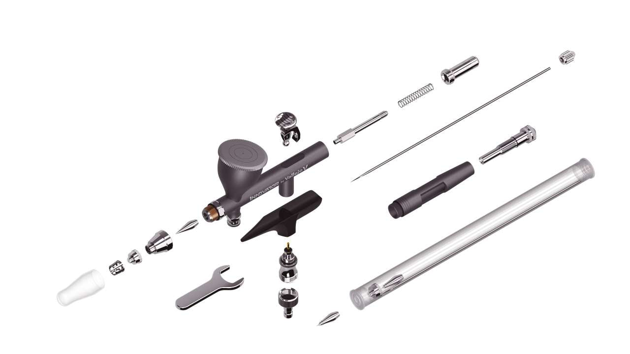 Airbrush Innovator by Vallejo 2 i 1 - Perfekt för Konst och Hantverk vallejo