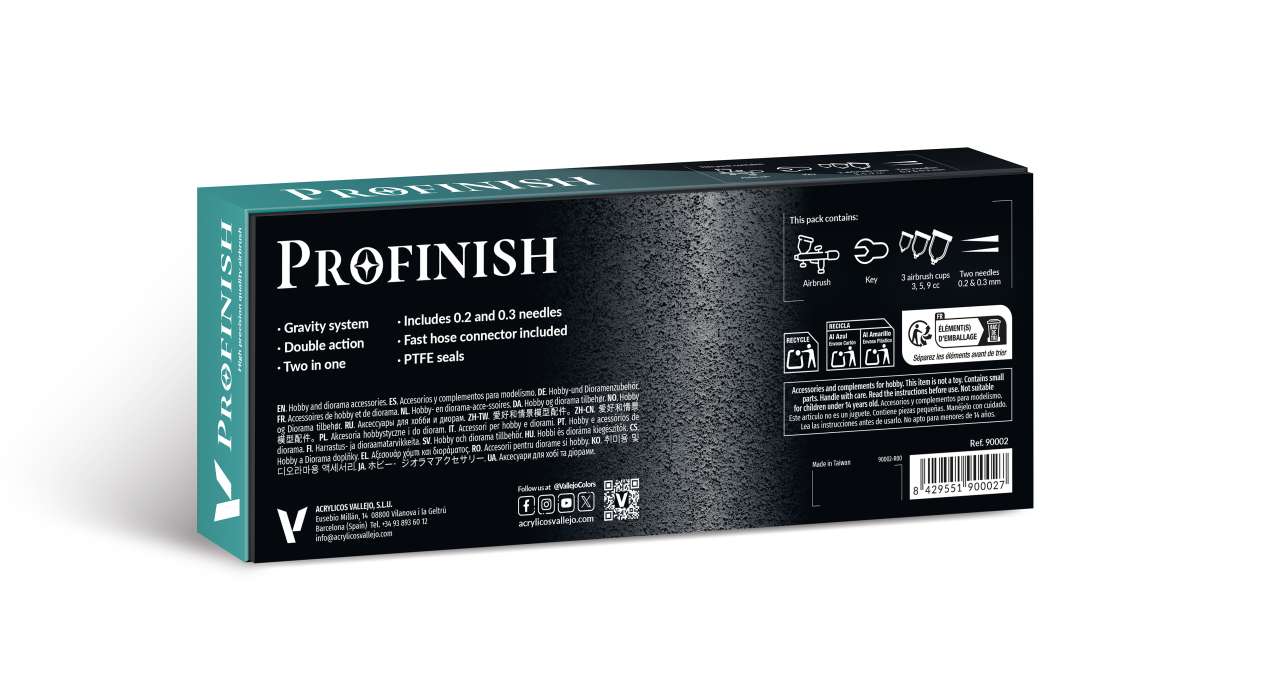 Airbrush Profinish by Vallejo 2 i 1 – Perfekt för Ditt Projekt vallejo
