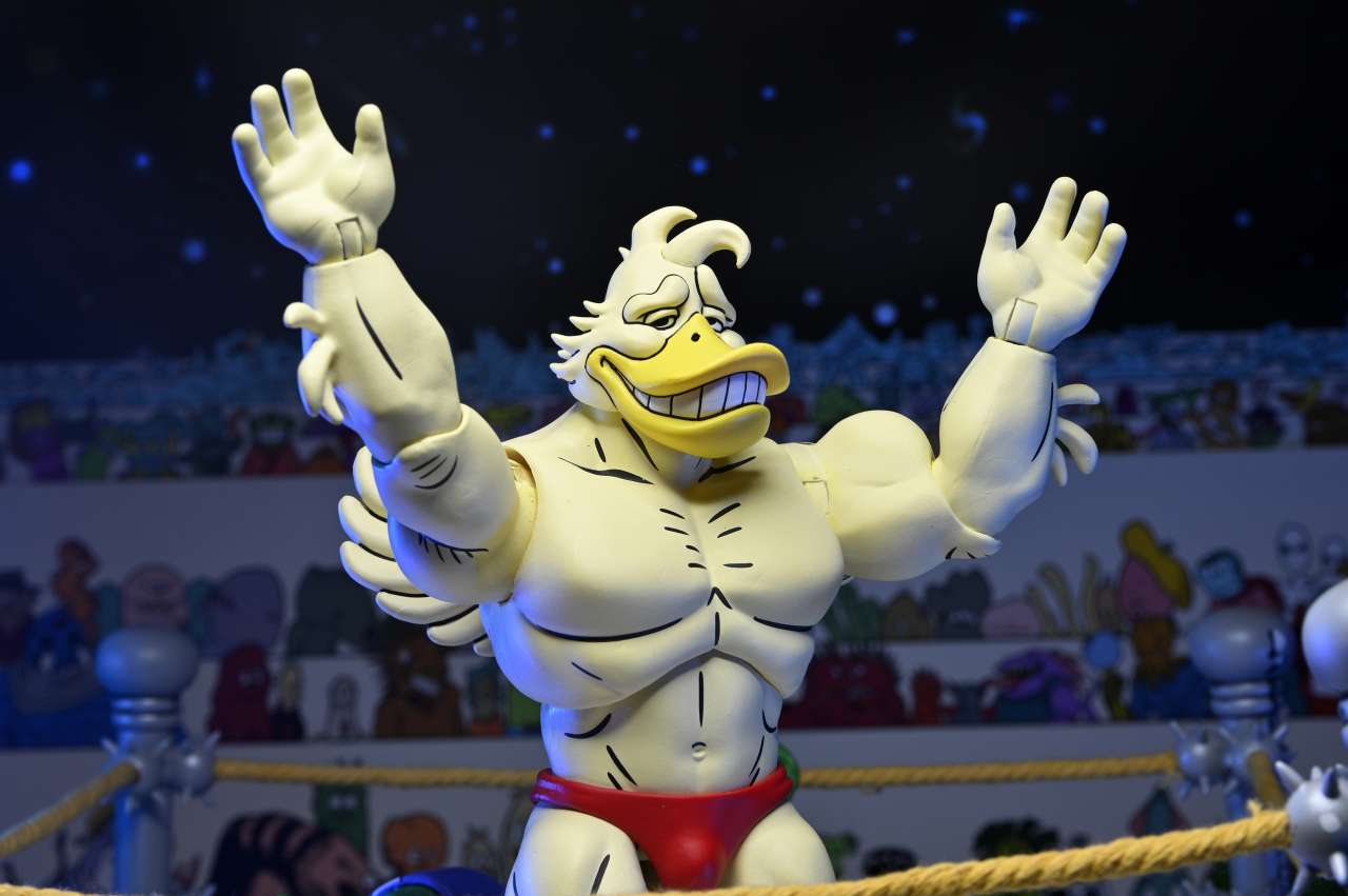 Teenage Mutant Ninja Turtles Archie Comics: Stump Wrestling Ace Duck neca