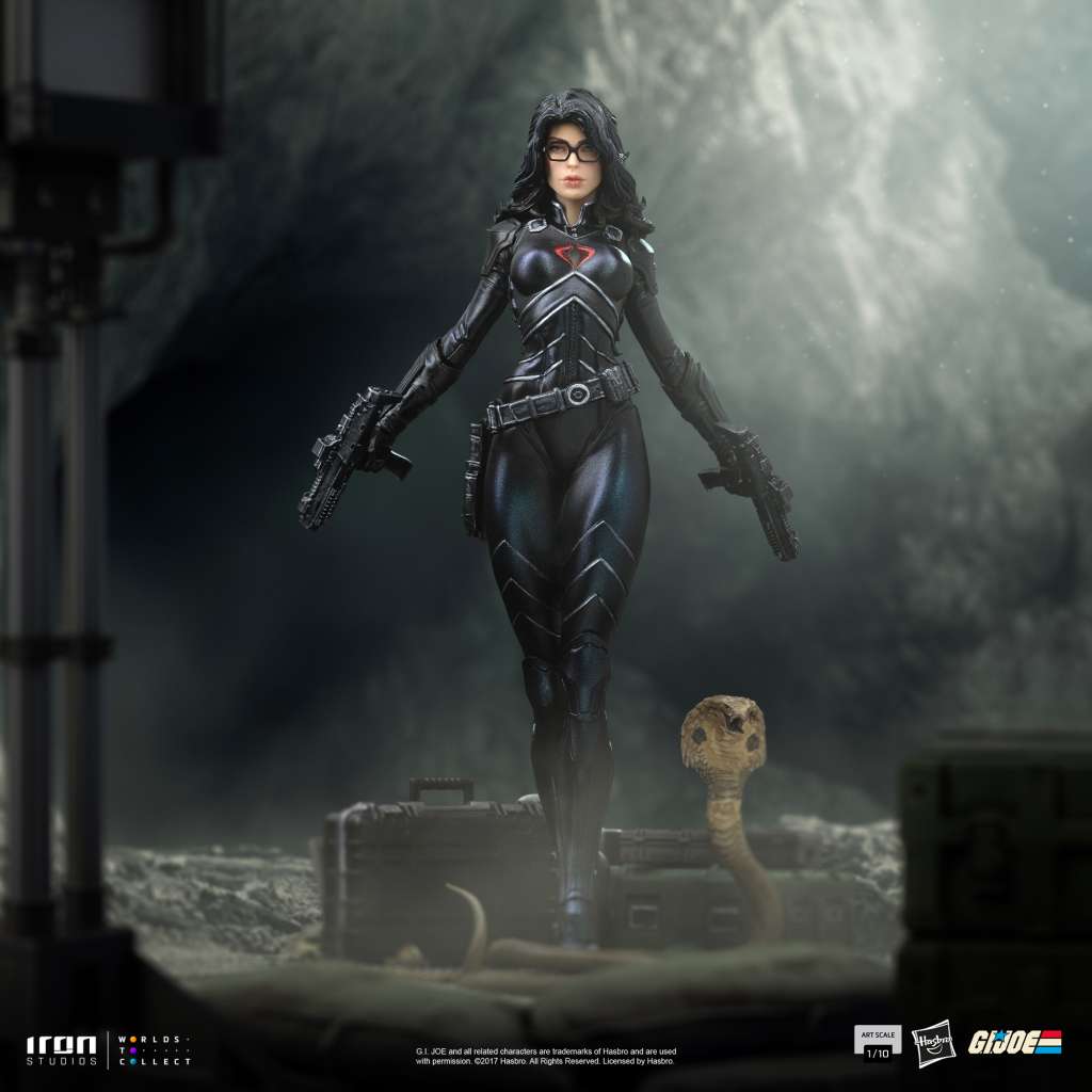 G.I. Joe Baroness 1/10 Staty iron studios