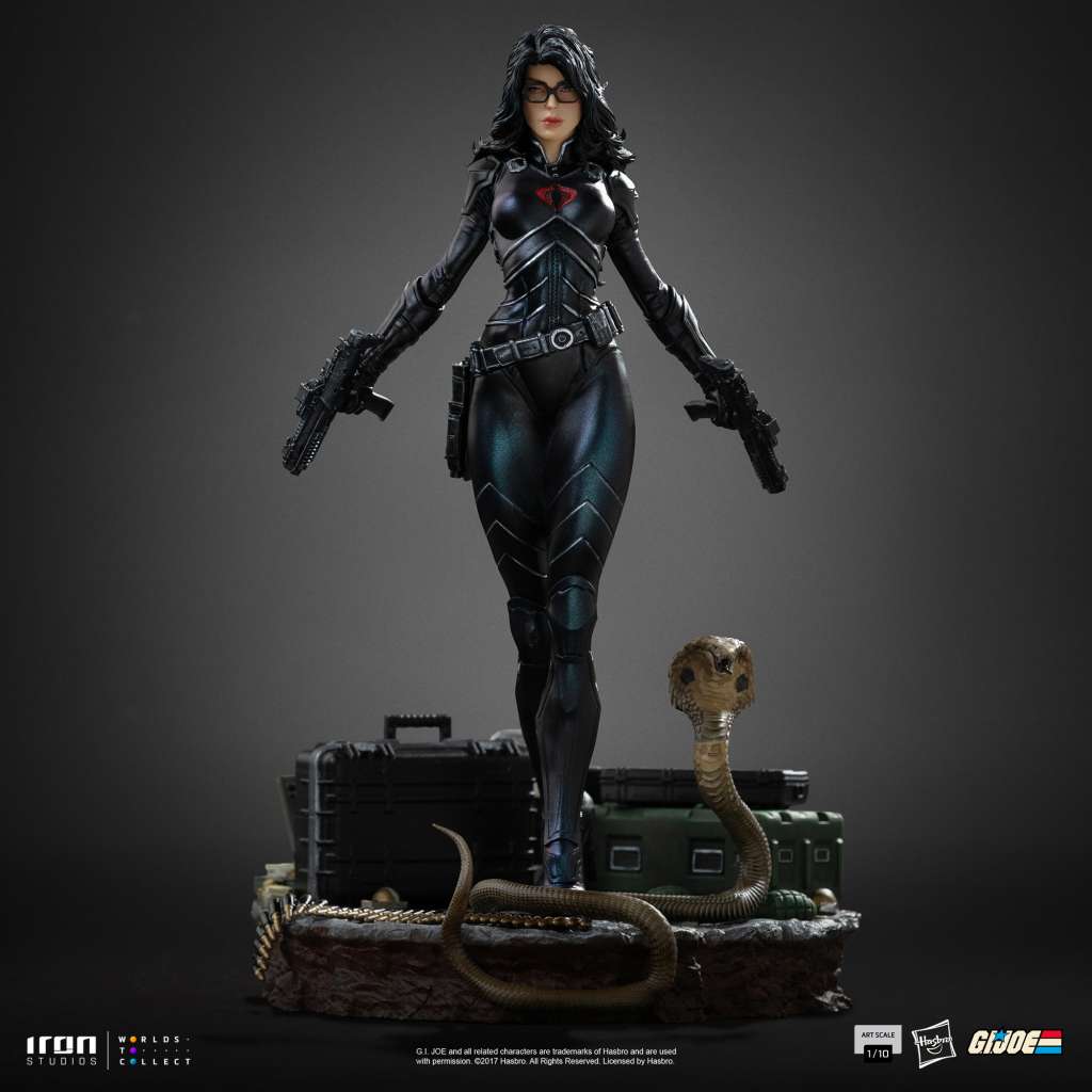 G.I. Joe Baroness 1/10 Staty iron studios