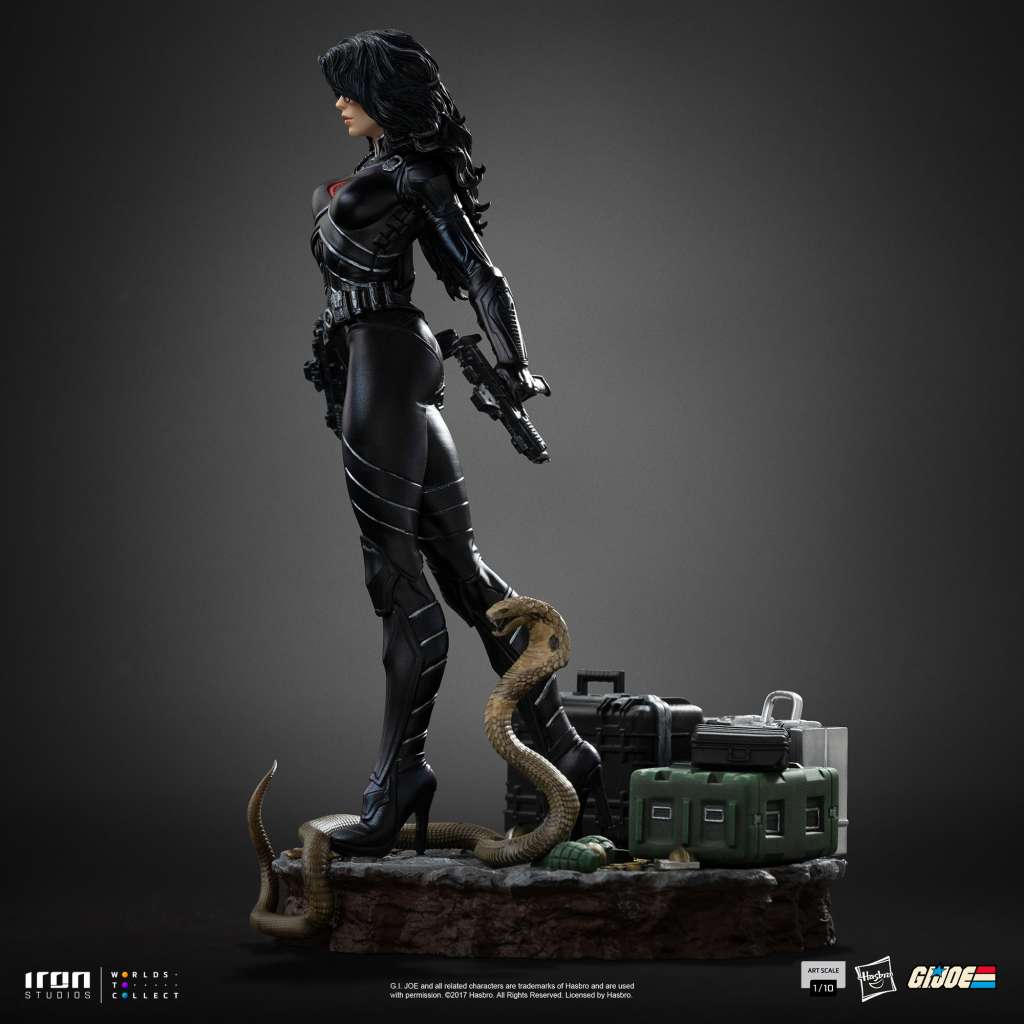 G.I. Joe Baroness 1/10 Staty iron studios