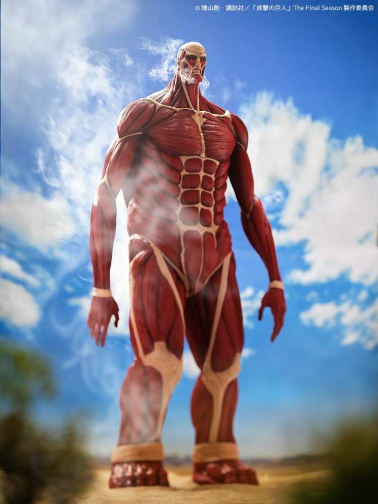Attack on Titan Mega Sofvi Colossal Titan - Samlarfigur kaiyodo