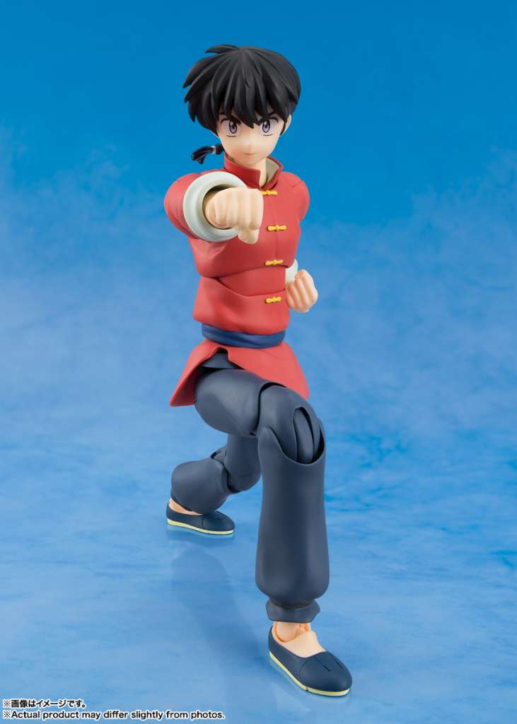 Ranma 1/2 Ranma Saotome S.H. Figuarts - Högkvalitativ Samlarfigur bandai