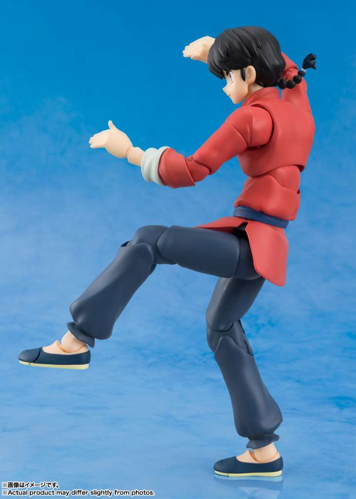 Ranma 1/2 Ranma Saotome S.H. Figuarts - Högkvalitativ Samlarfigur bandai