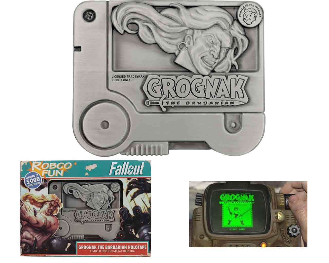 Fallout Grognak The Barbarian Holotape Replica fanattik