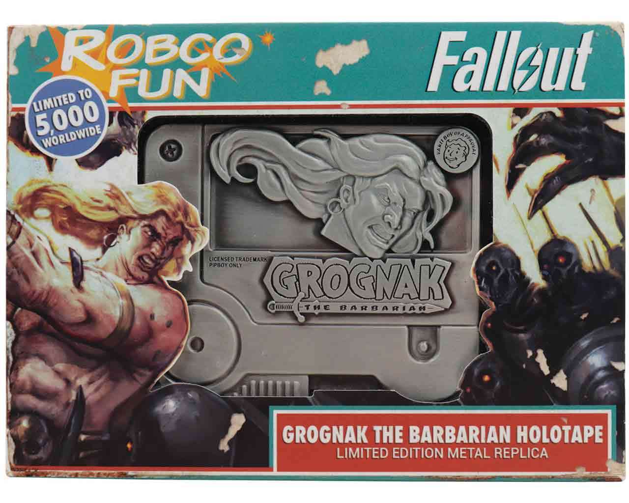 Fallout Grognak The Barbarian Holotape Replica fanattik