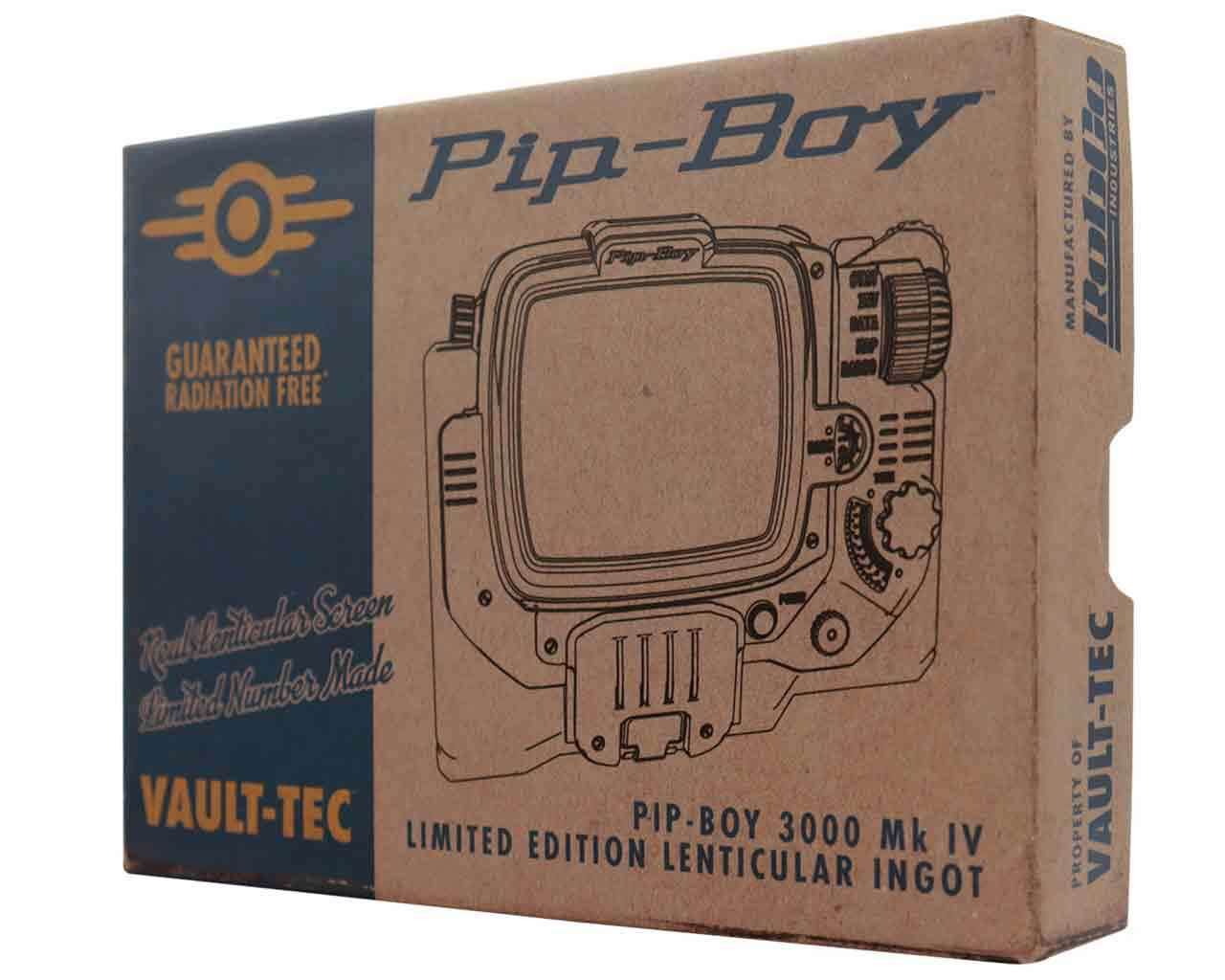 Fallout Pip-Boy Lenticular Ingot - Samlarobjekt för Fans fanattik