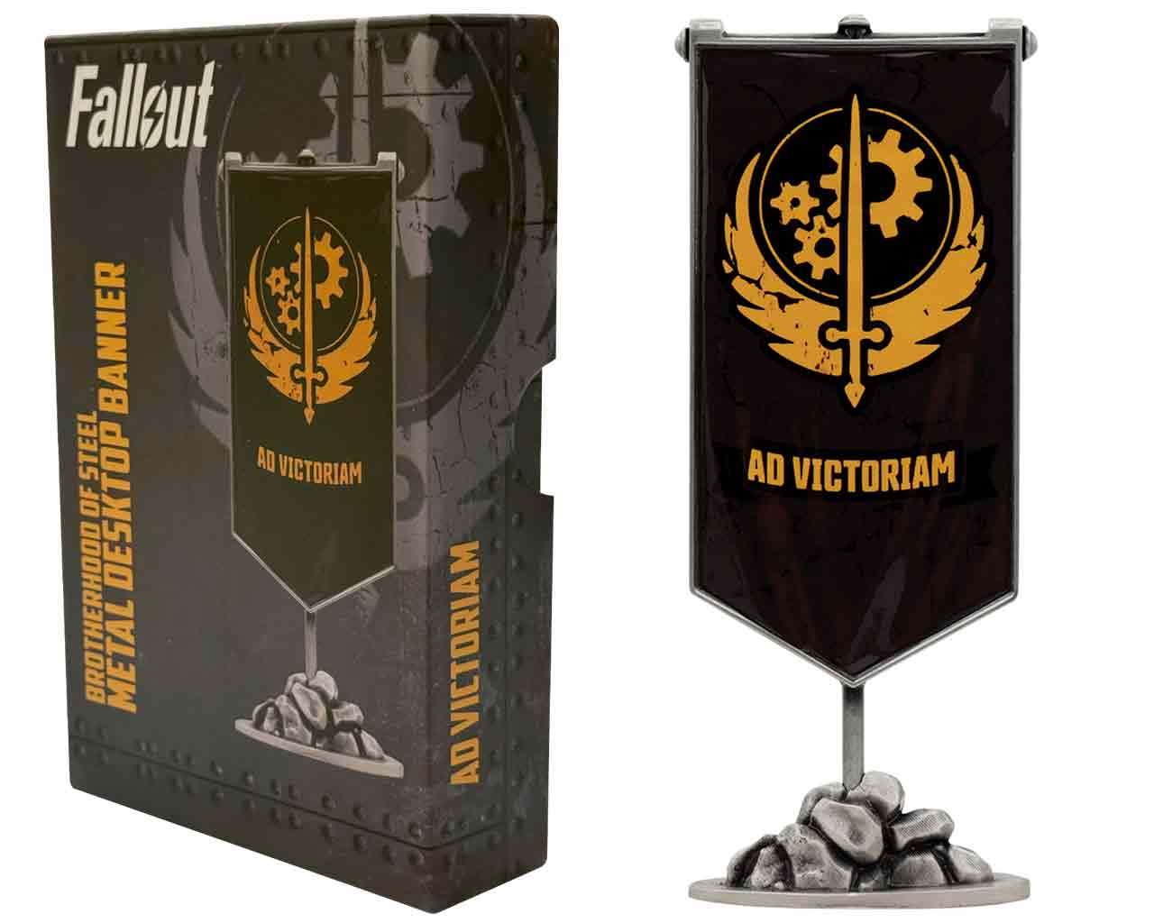 Fallout Brotherhood of Steel Metallbanner fanattik