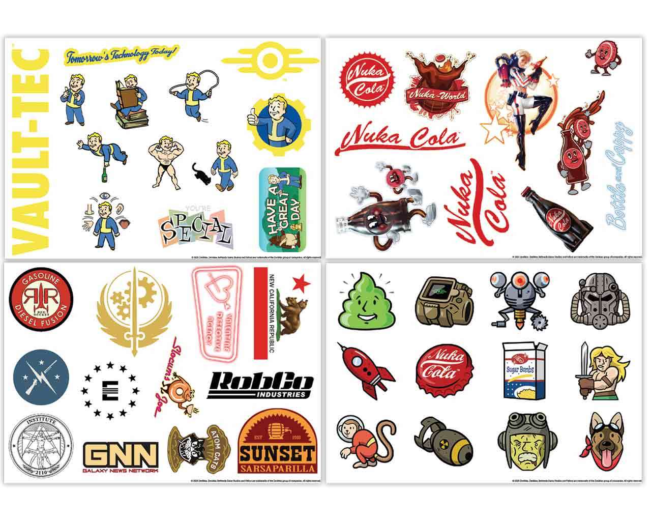 Fallout Tech Dekaler - Anpassa Ditt Utseende fanattik