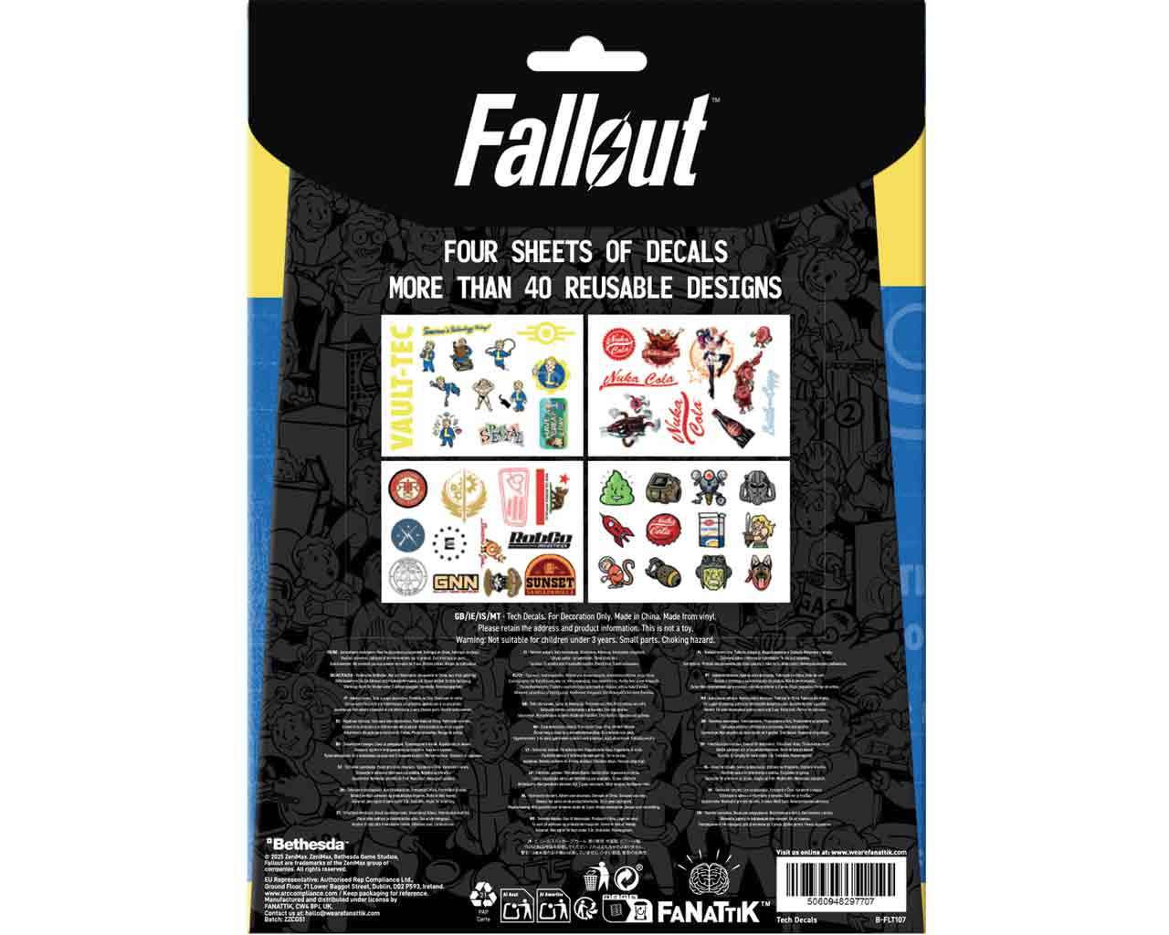 Fallout Tech Dekaler - Anpassa Ditt Utseende fanattik